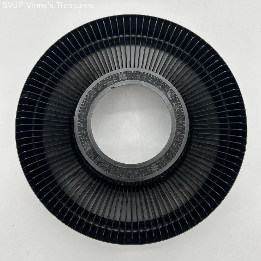 Vintage Vivitar S-100 Rotary Slide Tray 100 Capacity NOS CIB for 2x2 Slides